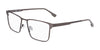 Flexon FLX1006MAG-SET Eyeglasses with Clip-on Sunglasses | Size 55 / Matte Gunmetal