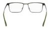 Flexon FLX1006MAG-SET Eyeglasses with Clip-on Sunglasses | Size 55 / Matte Black