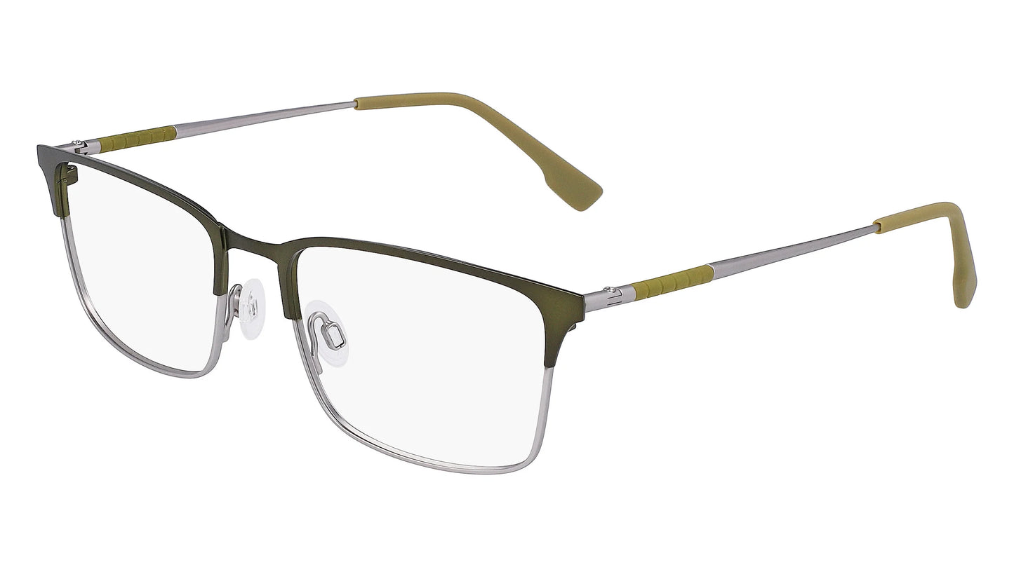 Flexon E1132 Eyeglasses Matte Moss / Silver