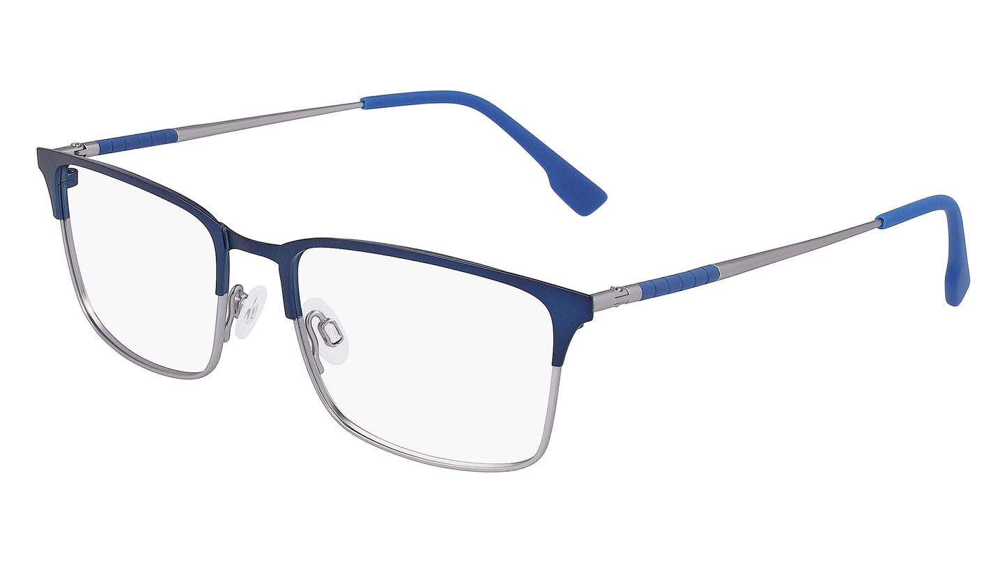 Flexon E1132 Eyeglasses Matte Navy / Silver