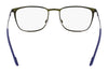Flexon E1143 Eyeglasses | Size 54 / Matte Gunmetal/Kelp