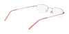 Flexon 607 Eyeglasses / Black Chrome / Size 49