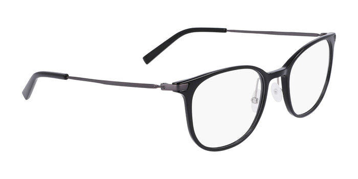 Flexon EP8002 Eyeglasses | Size 52 / Shiny Black