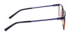 Flexon EP8011 Eyeglasses | Size 53 / Brown/Grey Gradient