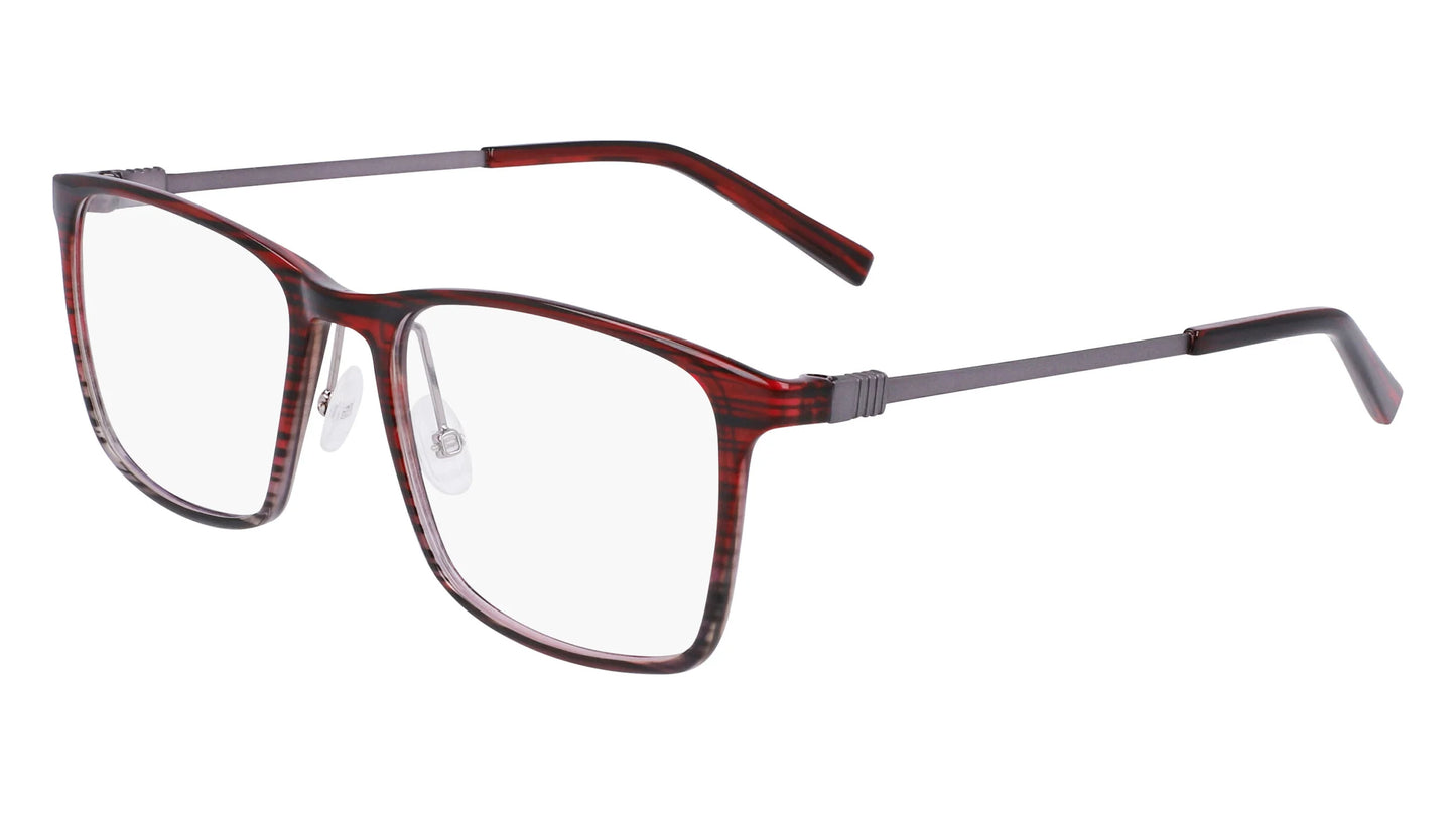 Flexon EP8011 Eyeglasses Burgundy / Grey Gradient