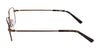 Flexon H6057 Eyeglasses / Matte Coffee / Size 54