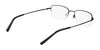 Flexon H6056 Eyeglasses / Matte Black / Size 53