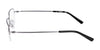 Flexon H6056 Eyeglasses / Matte Black / Size 53