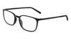 Flexon EP8012 Eyeglasses | Size 55 / Shiny Black