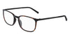 Flexon EP8012 Eyeglasses | Size 55 / Shiny Dark Tortoise