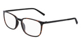 Flexon EP8012 Eyeglasses Shiny Dark Tortoise