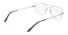 Flexon H6060 Eyeglasses / Matte Gunmetal / Size 56