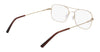 Flexon H6060 Eyeglasses / Matte Gunmetal / Size 56