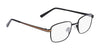Flexon J4014 Eyeglasses / Matte Black / Size 45
