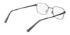 Flexon J4014 Eyeglasses / Matte Black / Size 45
