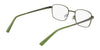 Flexon J4014 Eyeglasses / Matte Black / Size 45