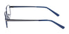 Flexon J4014 Eyeglasses / Matte Black / Size 45