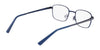 Flexon J4014 Eyeglasses / Matte Black / Size 45