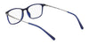 Flexon EP8016 Eyeglasses | Size 52 / Black/Copper