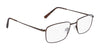 Flexon H6063 Eyeglasses / Coffee / Size 52