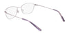 Flexon W3038 Eyeglasses / Shiny Gunmetal / Size 52