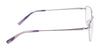 Flexon W3038 Eyeglasses / Shiny Gunmetal / Size 52