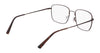 Flexon H6064 Eyeglasses / Coffee / Size 53