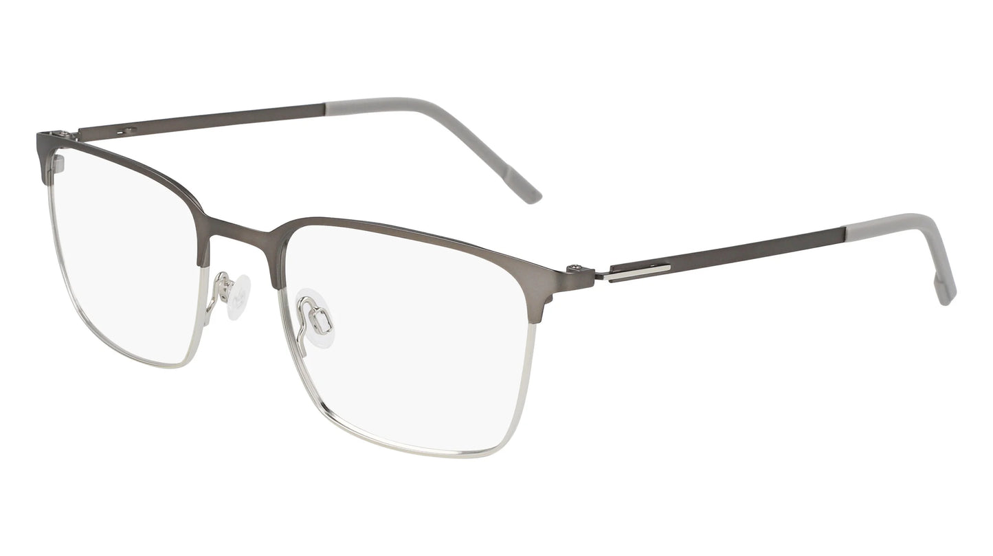 Flexon E1140 Eyeglasses Matte Gunmetal / Silver