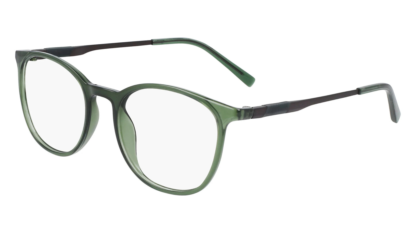 Flexon EP8020 Eyeglasses Shiny Crystal Green
