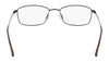 Flexon W3040 Eyeglasses | Size 56 / Shiny Brown