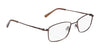 Flexon W3040 Eyeglasses | Size 56 / Shiny Brown