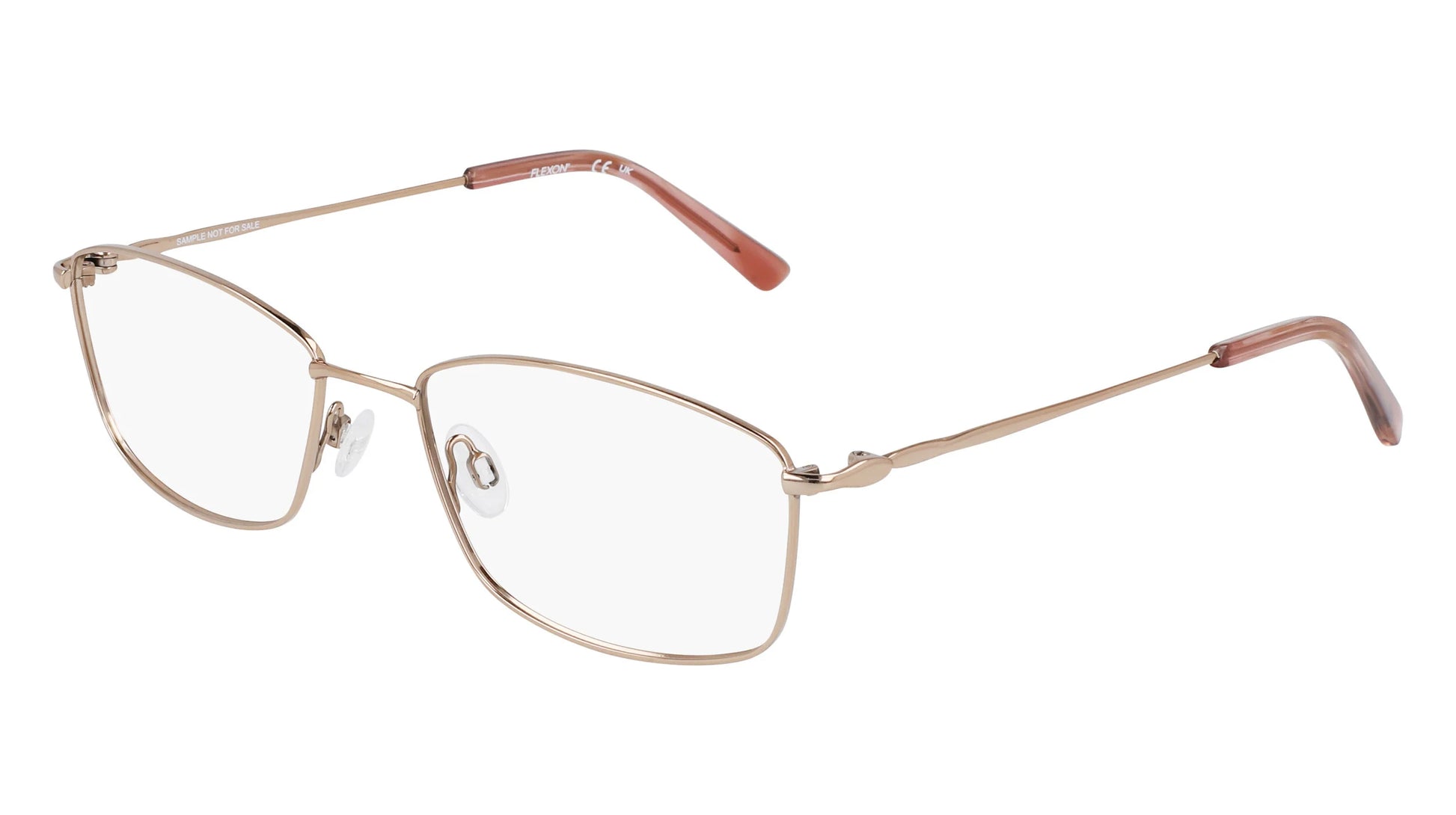 Flexon W3040 Eyeglasses Shiny Rose Gold
