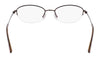 Flexon W3041 Eyeglasses / Shiny Brown / Size 49