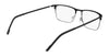 Flexon E1141 Eyeglasses | Size 56 / Matte Black/Gunmetal