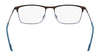 Flexon E1141 Eyeglasses | Size 56 / Matte Black/Gunmetal