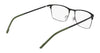 Flexon E1141 Eyeglasses | Size 56 / Matte Black/Gunmetal