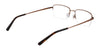 Flexon H6067 Eyeglasses / Shiny Black / Size 52