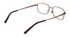 Flexon H6068 Eyeglasses / Matte Black / Size 53