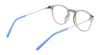Flexon J4016 Eyeglasses | Size 46 / Black/Red