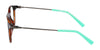 Flexon J4016 Eyeglasses | Size 46 / Black/Red