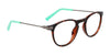 Flexon J4016 Eyeglasses | Size 46 / Black/Red
