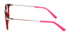 Flexon J4016 Eyeglasses | Size 46 / Black/Red