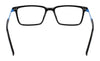 Flexon J4018 Eyeglasses | Size 48 / Black/Navy