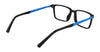 Flexon J4018 Eyeglasses | Size 48 / Black/Navy