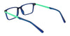 Flexon J4018 Eyeglasses | Size 48 / Black/Navy