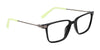 Flexon J4017 Eyeglasses | Size 49 / Black/Lime