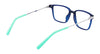 Flexon J4017 Eyeglasses | Size 49 / Black/Lime
