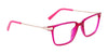 Flexon J4017 Eyeglasses | Size 49 / Black/Lime