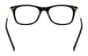 Flexon J4019 Eyeglasses | Size 47 / Black/Lime