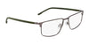 Flexon E1145 Eyeglasses | Size 55 / Satin Black/Grey
